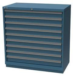 LISTA XSHS0900-0904CB MODULAR DRAWER CABINET 41-3/4 IN H
