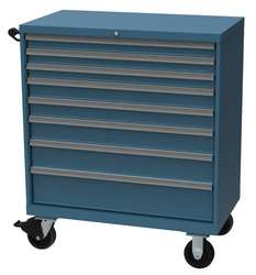 LISTA XSHS0900-0809MCB MOBILE MODULAR DRAWER CABINET CLASIC BLU