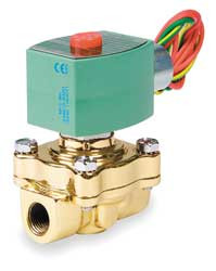 ASCO 8222G002 STEAM SOLENOID VALVE 1/2 IN. NC BRASS