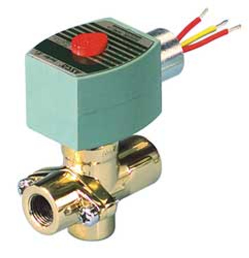 ASCO 8267G011 STEAM SOLENOID VALVE 3/8 IN. NO BRASS
