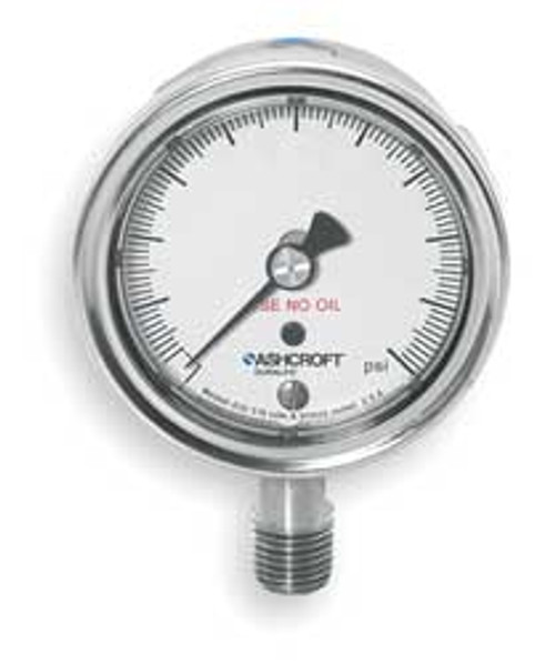 ASHCROFT 251009SW02LX6B200 D0992 PRESSURE GAUGE 0 TO 200 PSI 2-1/2I ASHCROFT 251009SW02LX6B200 D0992 PRESSURE GAUGE 0 TO 200 PSI 2-1/2I