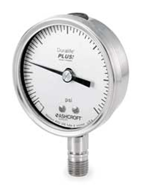ASHCROFT 351009SW02LXLLV/30 D1022 COMPOUND GAUGE 30 HG TO 30 PSI 3-1