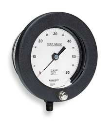 ASHCROFT 45-1082PS 02L 5000 D0812 PRESSURE GAUGE 0 TO 5000 PSI 4-1/2