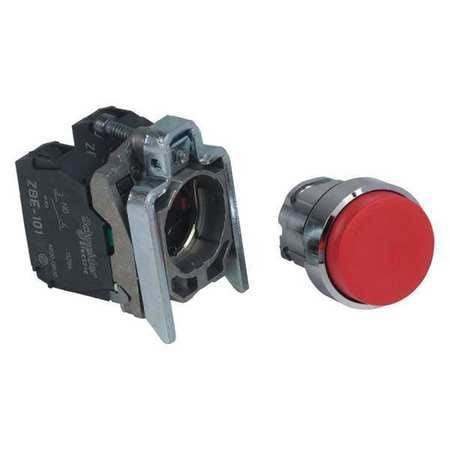 SCHNEIDER ELECTRIC XB4BL45 NON-ILLUM PUSH BUTTON 22MM 1NO/1NC RED