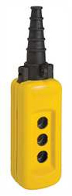 SCHNEIDER ELECTRIC XACA03H7 PENDANT STATION ENCLOSURE YELLOW