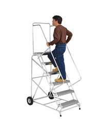 BALLYMORE ALWB-7R WHEELBARROW LADDER ALUMINUM 70 IN.H