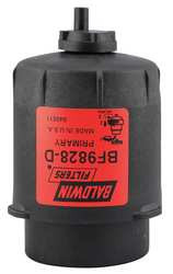 BALDWIN FILTERS BF9828-D FUEL FILTER 5-9/32 X 3-7/32 X 5-9/32 IN