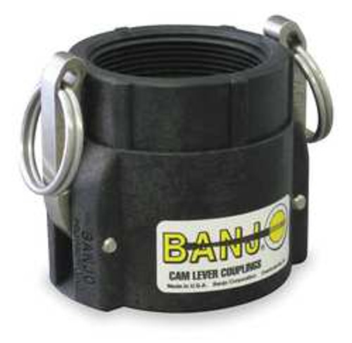 BANJO CORPORATION 125D COUPLER 1 X 1-1/4IN 125PSI POLYPROPYLENE BANJO CORPORATION 125D COUPLER 1 X 1-1/4IN 125PSI POLYPROPYLENE