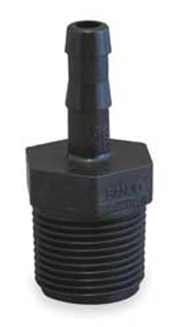 BANJO CORPORATION HB050-038 ADAPTER 3/8 X 1/2 IN POLYPROPYLENE BANJO CORPORATION HB050-038 ADAPTER 3/8 X 1/2 IN POLYPROPYLENE