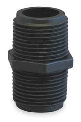 BANJO CORPORATION NIP400-SH NIPPLE 4 X 4 IN MNPT POLY BLACK