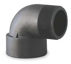 BANJO CORPORATION SL075-90 STREET ELBOW 90 DEG 3/4 IN POLY BLK