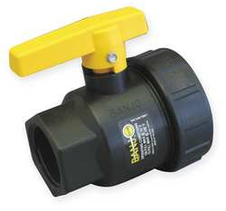 BANJO CORPORATION SUV200FP POLY BALL VALVE UNION FNPT 2 IN