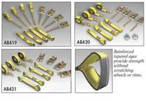 B/A PRODUCTS CO. 38-200SH TIE-DOWN STRAP RATCHET 2 IN. 4000 LB.