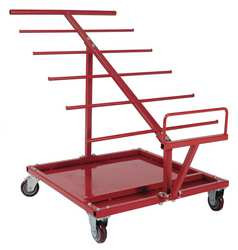 ROMEX (SOUTHWIRE REGISTERED TRADEMARK) WW-535 WIRE CART 10 SHELVES 600 LB CAPACITY