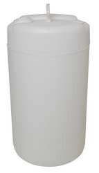 BASCO THP15N TRANSPORT DRUM CLOSED HEAD 15 GAL. WHITE