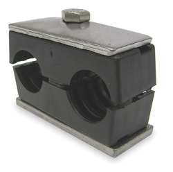 BEHRINGER PIPE SYSTEMS TW41050-PP TUBE CLAMP KIT PIPE 3/4 IN ZINC-PLATED