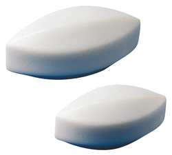 BEL-ART PRODUCTS F371300212 STIR BAR PTFE EGG-SHAPED 2-1/2X3/4