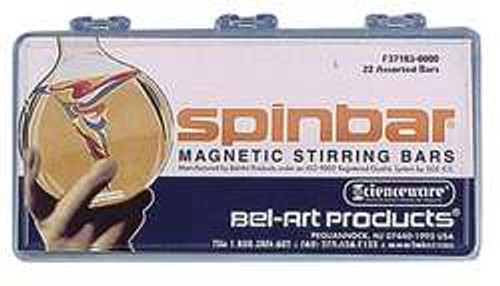 BEL-ART PRODUCTS F371870000 SPINBOX STIRRING BAR PTFE ASST 13/PK
