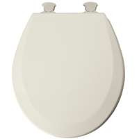 BEMIS MFG 146EC 346 TOILET SEAT ELONG WOOD BISCUIT