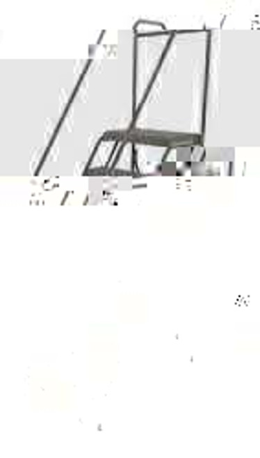 TRI-ARC WLAR107245 ROLLING LADDER,7 STEPS,SERRATED TREAD