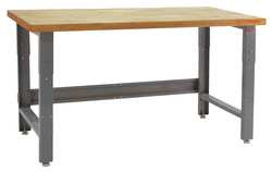 BENCHPRO RW2460 ERGO WORKBENCH GRAY 60LX24WX30H IN.