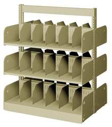 ESTEY WBDF42100 DIVIDER SHELF DOUBLE 6 SHELVES 20 IN