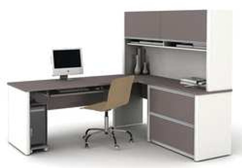 BESTAR 93867-59 L-SHAPE WORKSTATION 82-3/4X65-3/4X71 IN