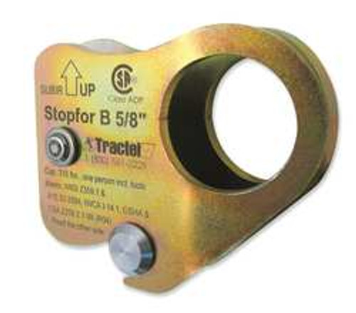 FALLSTOP WB58 ROPE GRAB STEEL SIZE 5/8 IN. FALLSTOP WB58 ROPE GRAB STEEL SIZE 5/8 IN.