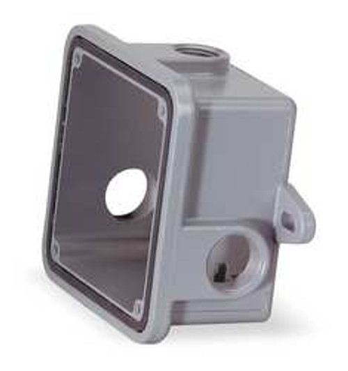 FEDERAL SIGNAL WB GASKETED WEATHERPROOF BACK BOX GRAY