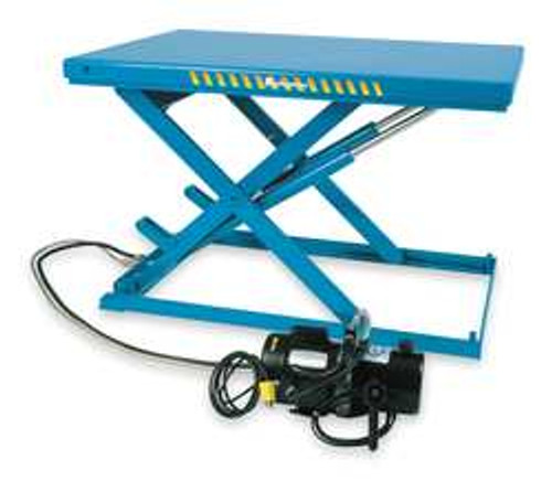 BISHAMON LX-100N  480v  3 ph SCISSOR LIFT TABLE 2200 LB. 480V 3 PHASE
