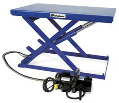 BISHAMON LX-25L SCISSOR LIFT TABLE 550 LB. 115V 1 PHASE
