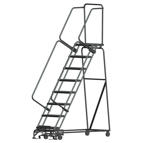 BALLYMORE WA083214G LOCKSTEP ROLLING LADDER STEEL 80 IN.H