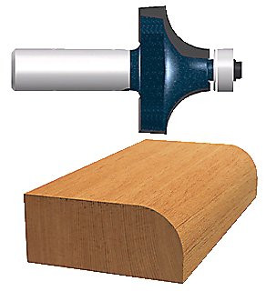 BOSCH POWER TOOLS 85616M 5/32" RAD. ROUNDOVER BIT1/4" SHK. W/B.B.