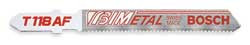 BOSCH POWER TOOLS T118AF 5-PACK 3-INCH 24-TPI BI-METAL BLADE