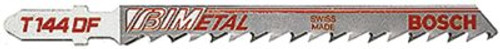BOSCH POWER TOOLS T144DF JIGSAW BLADE T-SHANK BIMETAL PK 5