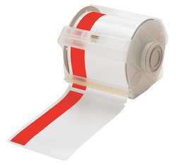 BRADY SPC ABSORBENTS 113161 TAPE 4" X 100' RED/ORANGE STRIPE FOR GLO
