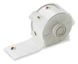 BRADY SPC ABSORBENTS 115766 RTK LABEL,BLACK,VINYL