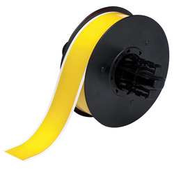 BRADY SPC ABSORBENTS B30C-1125-549-YL TAPE,YELLOW,100 FT. L,1-1/8 IN. W