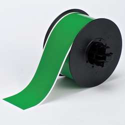 BRADY SPC ABSORBENTS B30C-2250-569-GN LOW-HALIDE PIPE TAPE,GREEN,100 FT. L