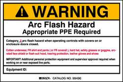 BRADY SPC ABSORBENTS 121109 PERMANENT ADHESIVE LBL,4INX6IN,VINYL,PK5