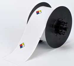 BRADY SPC ABSORBENTS B30-245-595-NFPA RTK LABEL,WHITE,4 IN. W