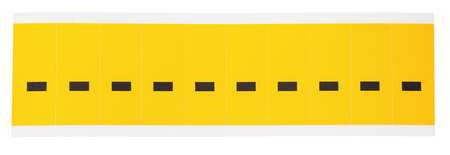 BRADY SPC ABSORBENTS 1534-DSH NUMBERS AND LETTERS DASH 2-1/4 IN H