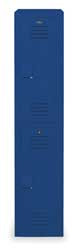 BRADLEY FIXTURES CORP. LK1212602HV-203 LOCKER 12IN.W 12IN.D 60IN.H, 2-TIER