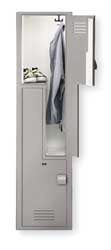 BRADLEY FIXTURES CORP. LK151560ZHV-200 Z LOCKER, 15IN.W, 15IN.D, 60IN.H