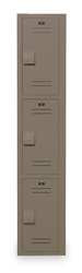 BRADLEY FIXTURES CORP. LK1518723HV-247 LOCKER 15IN.W 18IN.D 72IN.H, 3-TIER