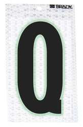 BRADY SPC ABSORBENTS 3000-Q ULTRA REFLECTIVE LETTER Q PK 10