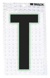 BRADY SPC ABSORBENTS 3000-T LETTER LABEL,CHARACTER T,PK10