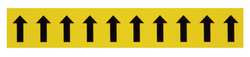 BRADY SPC ABSORBENTS 3430-ARO NUMBERS AND LETTERS 1-1/2 IN H ARROW