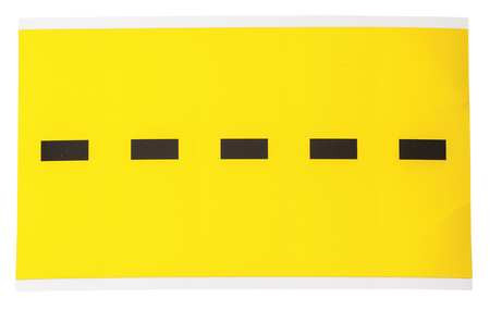 BRADY SPC ABSORBENTS 3460-DSH NUMBERS AND LETTERS DASH 5 IN H