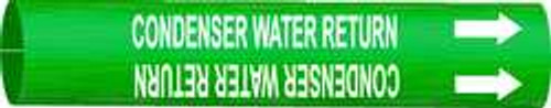 BRADY SPC ABSORBENTS 4040-D PIPE MARKER,CONDENSER WATER RETURN BRADY SPC ABSORBENTS 4040-D PIPE MARKER,CONDENSER WATER RETURN